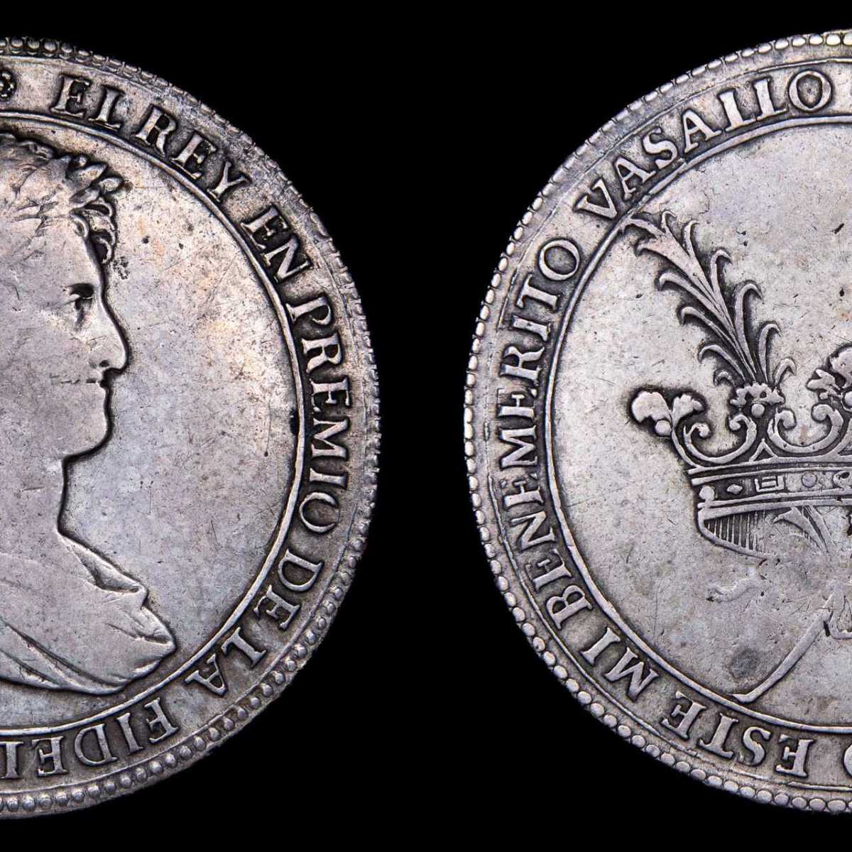 Medallas realistas del período&nbsp;independentista