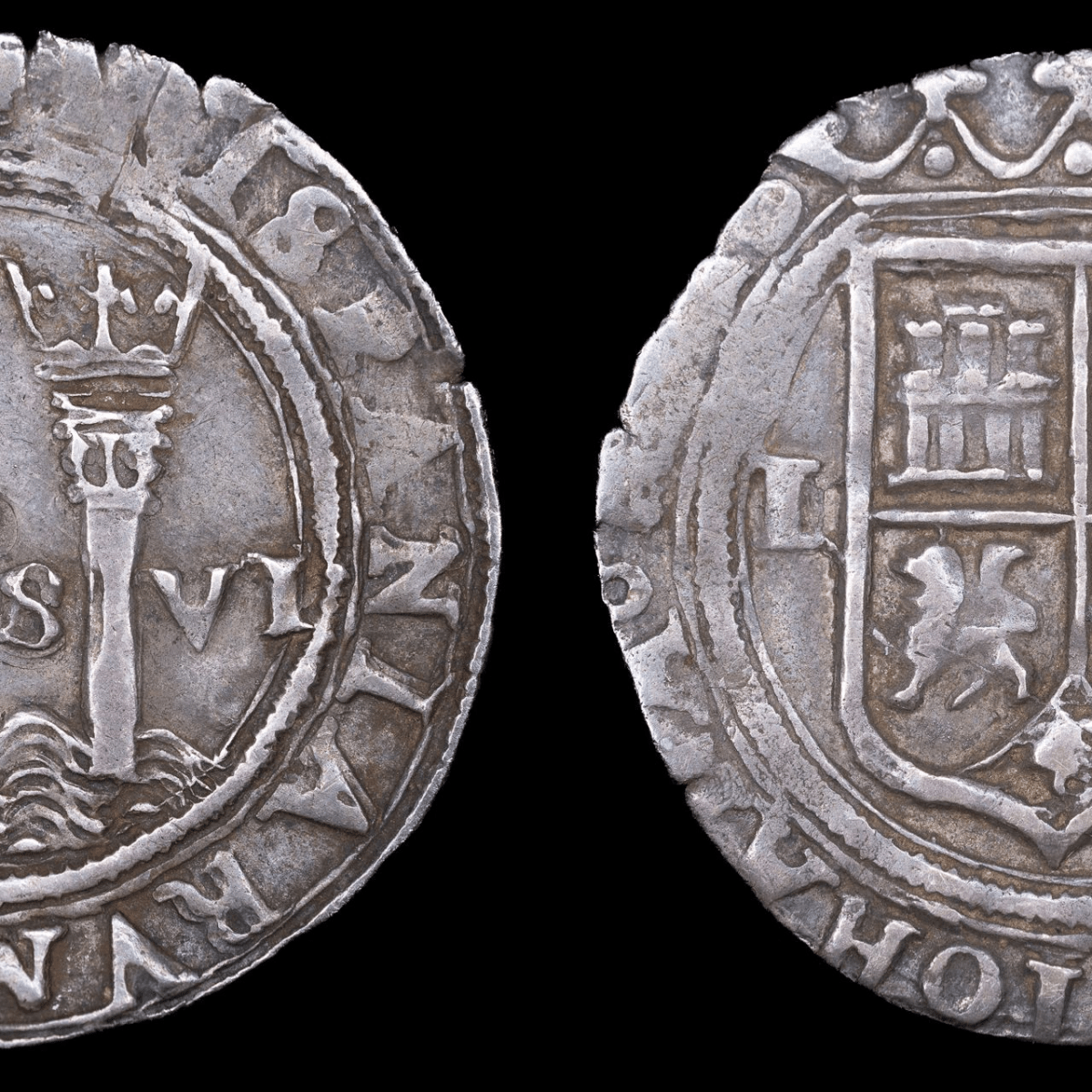 Real de Carlos y Juana. Pieza temprana de&nbsp;América